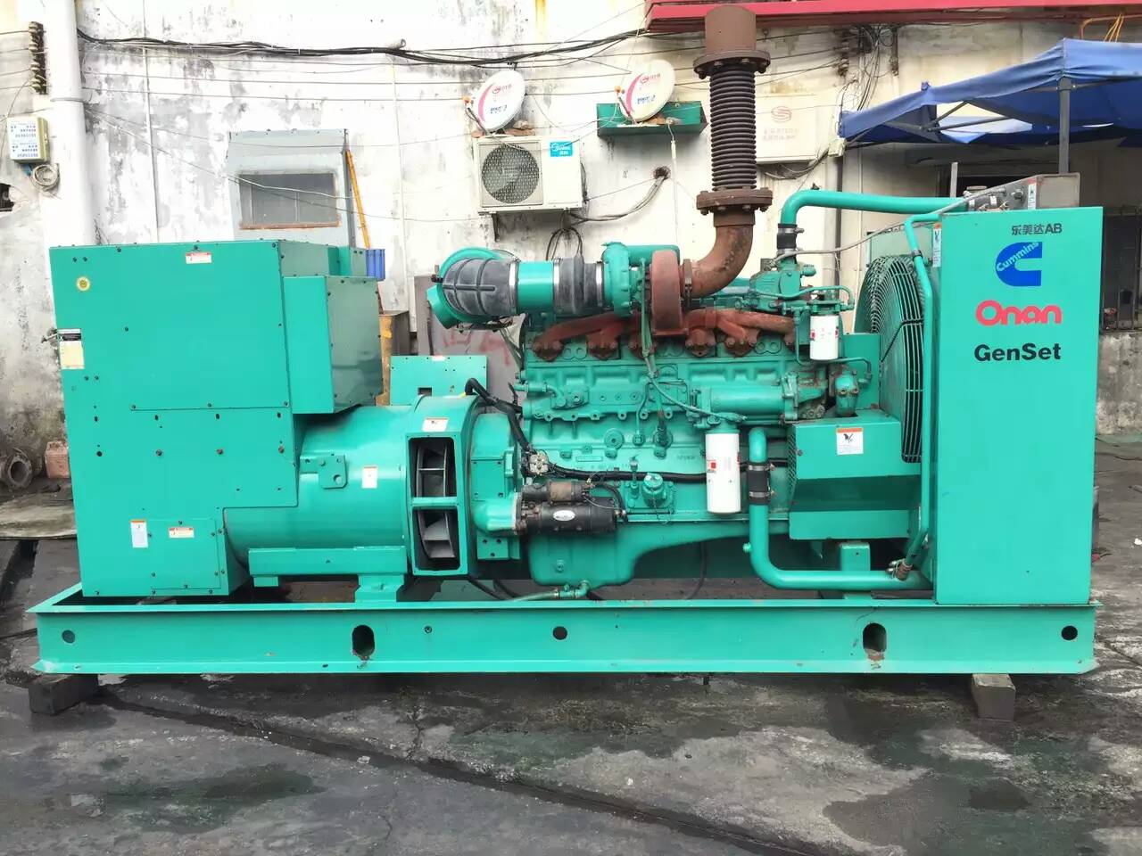 突泉租赁发电机-柴油发电机不正常冒烟的原因